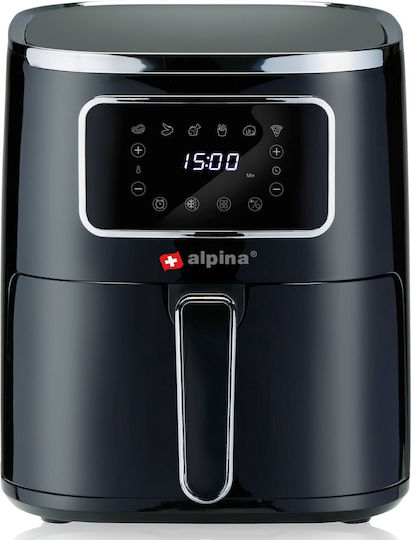 Alpina Air Fryer 4.5lt Μαύρο