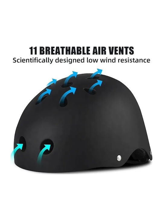 Ewheels Fahrradhelm Schwarz