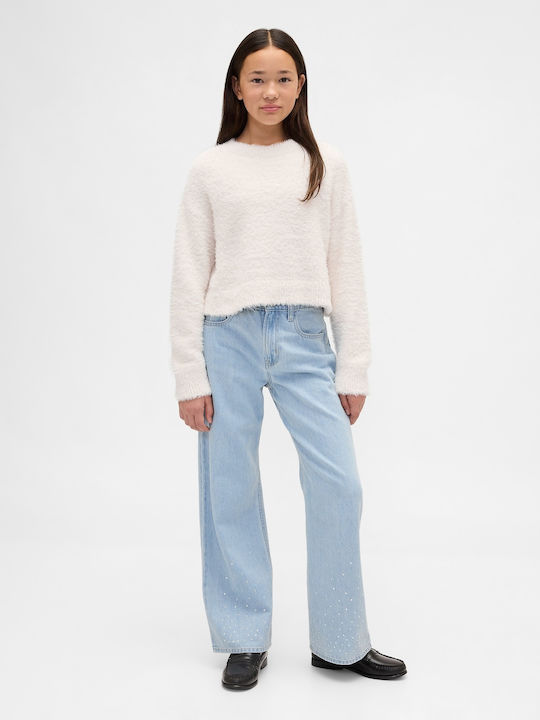 Kids' Sweater Long Sleeve Ivory Frost