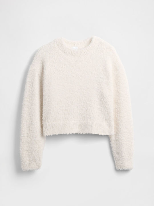 Kids' Sweater Long Sleeve Ivory Frost