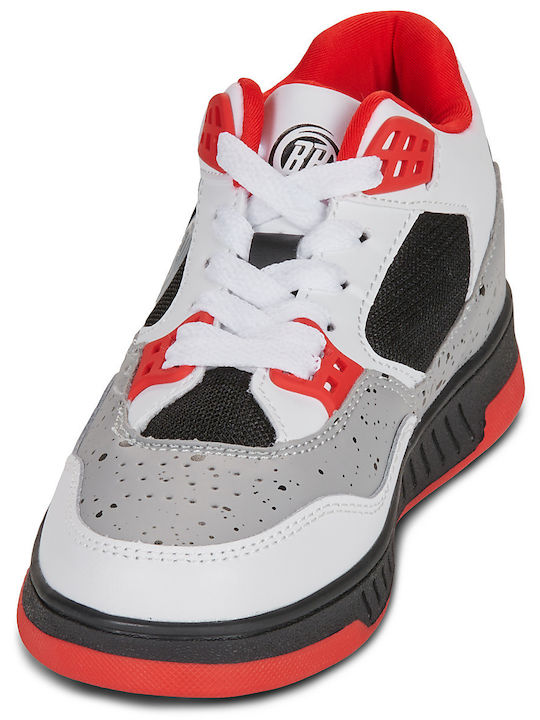 Kinder Sneakers mit Rollen Weiß