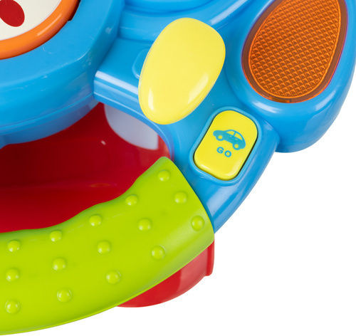 Iso Trade Steering Wheel with Music and Sounds for 3++ Months