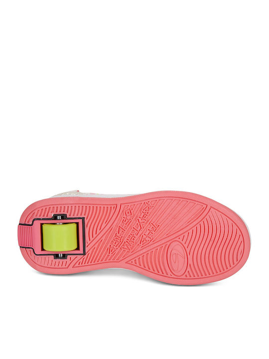 Kinder Sneakers mit Rollen Weiß