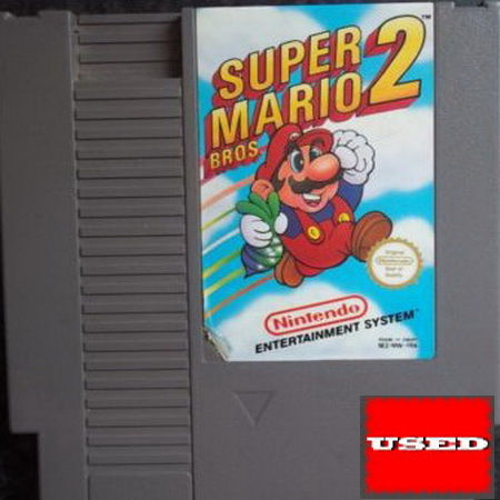 Super Mario Bros. 2 NES Game (Used)