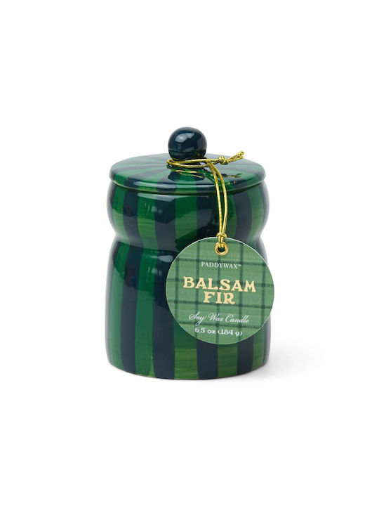 Paddywax Διακοσμητικό Κερί σε Βάζο Πράσινο 184gr