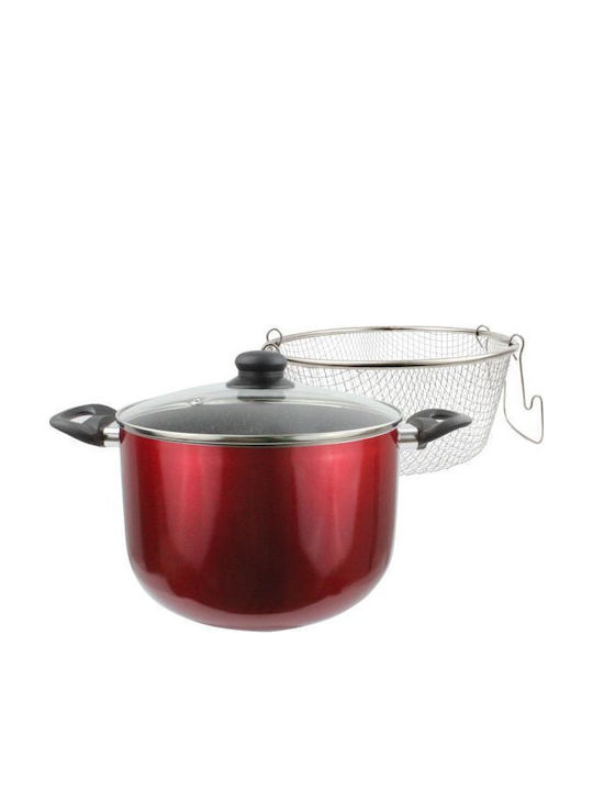 Elekom Fryer Pot made of Aluminum 6.3lt / 24cm
