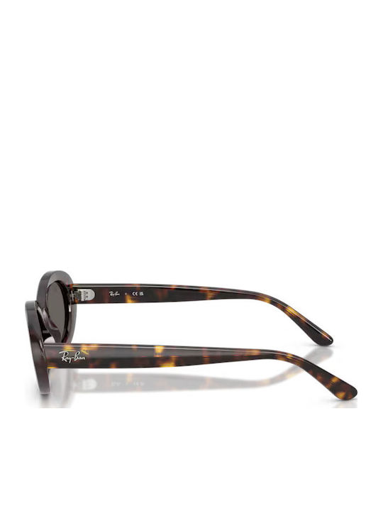 Ray Ban Γυναικεία Γυαλιά Ηλίου με Καφέ Ταρταρούγα Κοκκάλινο Σκελετό και Γκρι Φακό RB2223 902/B1