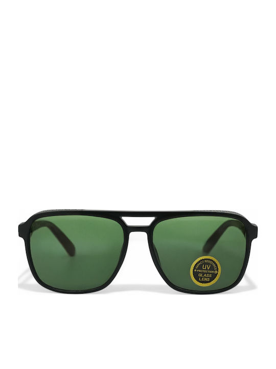 Riverio Sunglasses Μαύρα with Acetate Frame & Green Lens Riverio Sunglasses Μαύρα with Acetate Frame & Green Lens