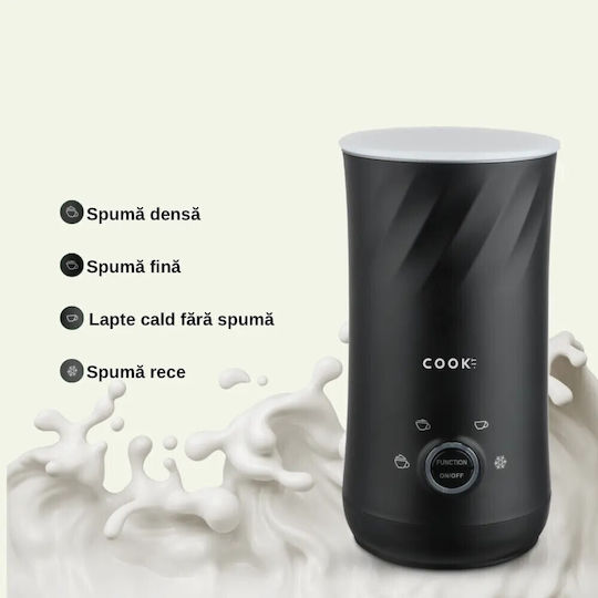 COOK-IT Dispozitiv pentru Spumă de Lapte Caldă și Rece cu Acoperire Antiaderentă 300ml