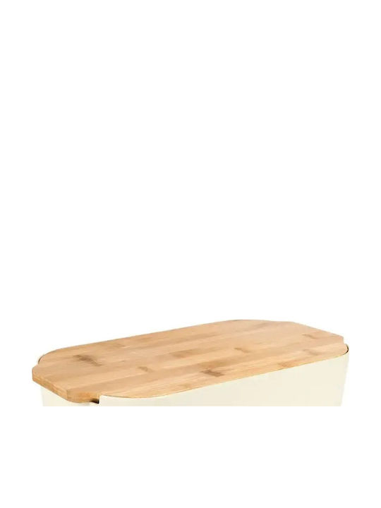 Bread Box Bamboo Board Cream 259303