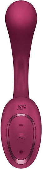 Satisfyer G For Goddess 2 Δονητής G-Spot με Απομακρυσμένο Έλεγχο Μπορντό