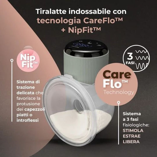 Nuvita Materno Comfort Ηλεκτρικό Μονό Θήλαστρο Πράσινο 210ml