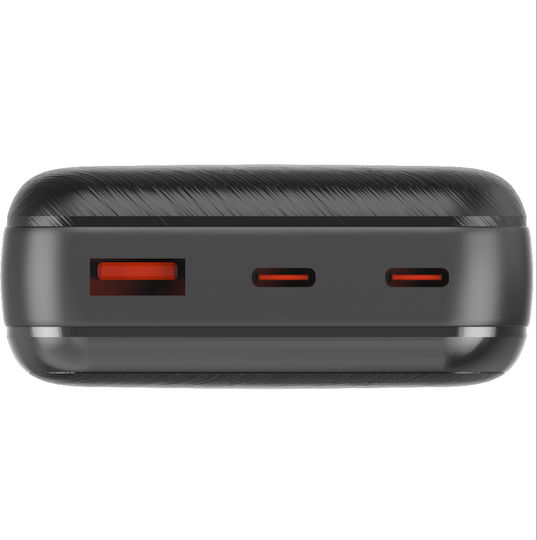 Energizer UE20055PQ Power Bank 20000mAh 22.5W With USB-A Port and 2 USB-C Power Delivery Ports Black