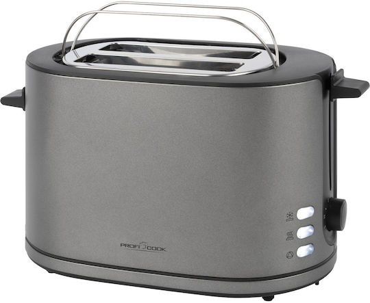 Profi Cook Pc-ta Toaster 2 Schlitze Gray