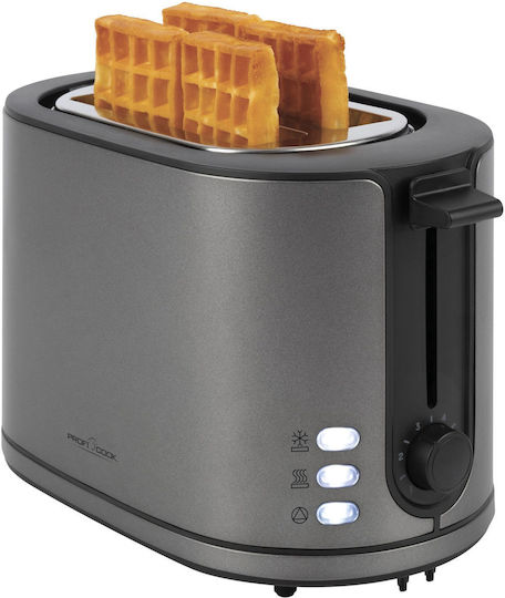Profi Cook Pc-ta Toaster 2 Schlitze Gray