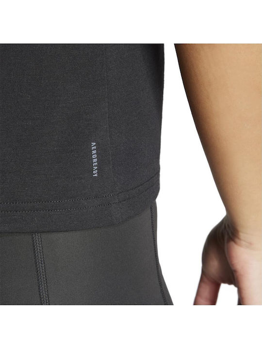 Essentials Minimal Branding Racerback Γυναικεία Αθλητική Μπλούζα Αμάνικη Fast Drying Μαύρη