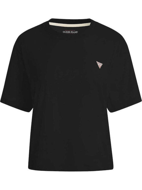 Damen Oversized T-Shirt Black