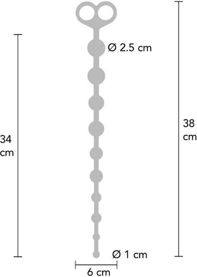 ToyJoy Anal Perlen 38cm