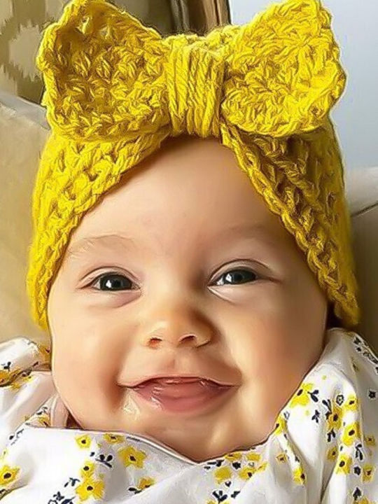 TakTakBaby Turban in Rote Farbe
