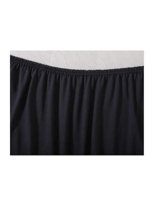 Silk Fashion Σεντόνι Μονό με Λάστιχο 100x200+35εκ. Dark Grey