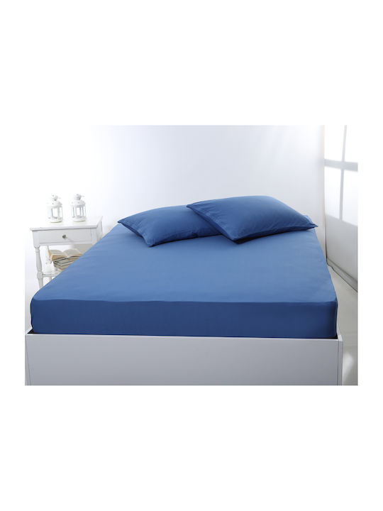 Silk Fashion Sheet Super-Double with Elastic 160x200+35cm. Jean