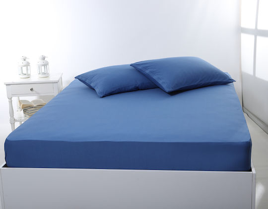 Silk Fashion Sheet Super-Double with Elastic 160x200+35cm. Jean