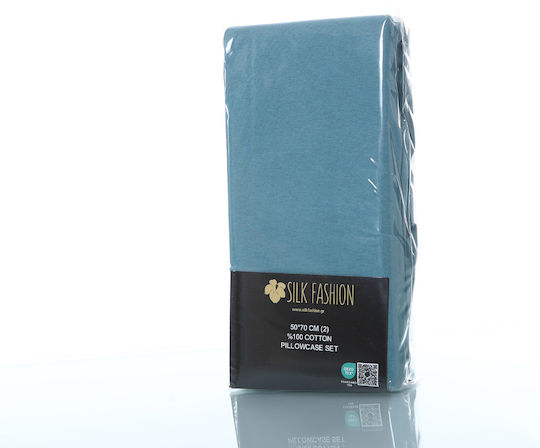 Silk Fashion Σετ με Φάσα Petrol 50x70cm 5206978123436 Silk Fashion Σετ με Φάσα Petrol 50x70cm 5206978123436