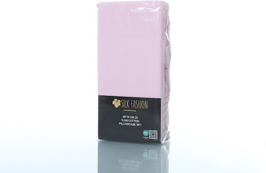 Silk Fashion Σετ με Φάσα Pink 50x70cm 5206978123429 Silk Fashion Σετ με Φάσα Pink 50x70cm 5206978123429