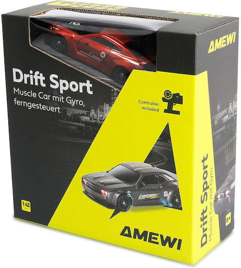 Amewi Sport Remote Controlled Car Drift 4WD Red