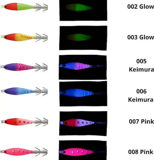 Yamashita Καλαμαριέρα Φωσφοριζέ 7εκ. Glow & Keimura