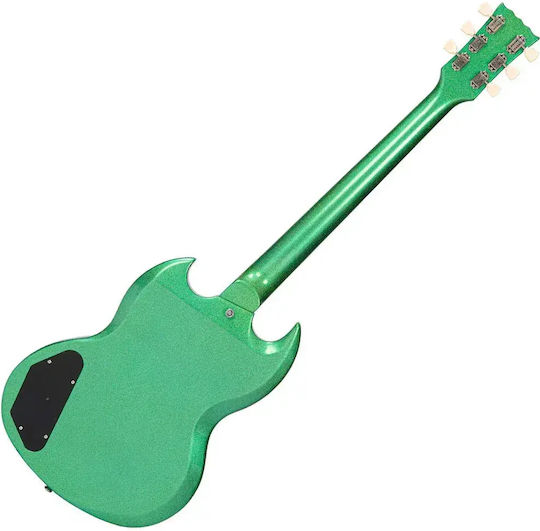 Vintage Vs6-30th Limited Edition 30th Anniversary Electric Guitar Green Metalflake