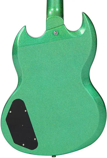 Vintage Vs6-30th Limited Edition 30th Anniversary Electric Guitar Green Metalflake