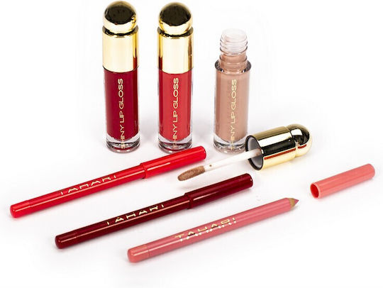 Tri-Coastal Design Tahari Perfect Lips Сет за грим за лицето Устни 6бр