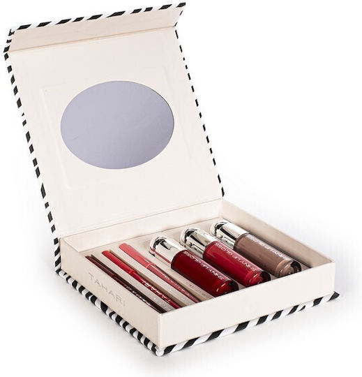 Tri-Coastal Design Tahari Perfect Lips Сет за грим за лицето Устни 6бр