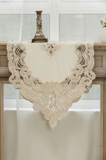 Liolios Home Ράνερ Beige 40x145εκ.
