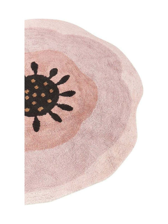 Beliani Baumwolle Rosa