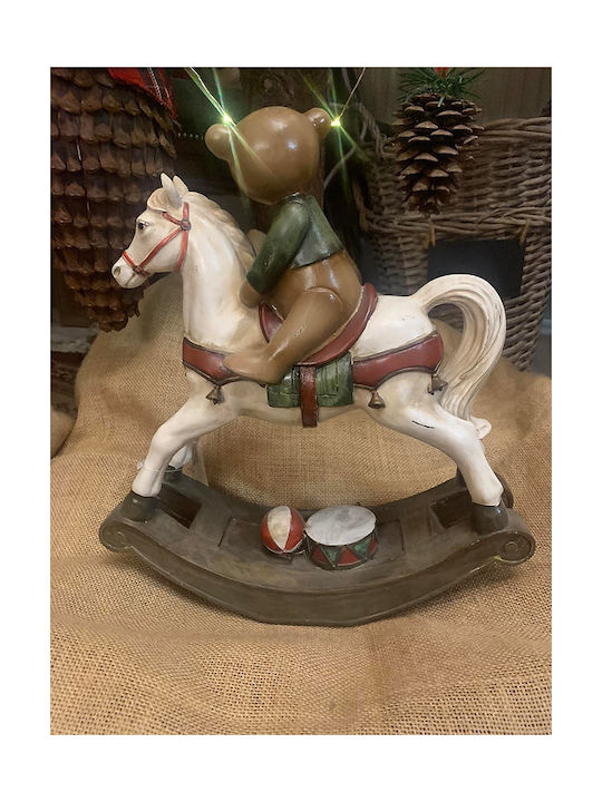 Decorative Horse Polyresin 31x11x35cm 1pcs