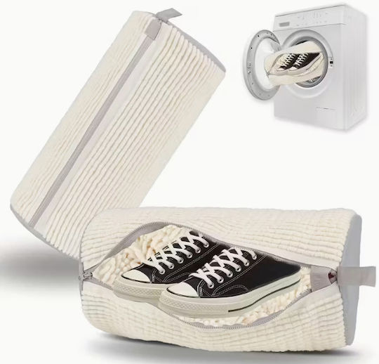 1 Stück Schuhbeutel für Waschmaschine Hellweiß 1 Stück Schuhbeutel für Waschmaschine Hellweiß