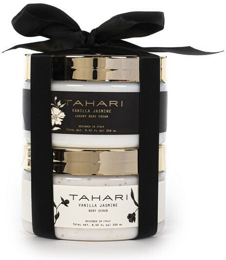 Tri-Coastal Design Tahari Animal Print Skin Care Set for Moisturizing & Body Cleaning 2pcs