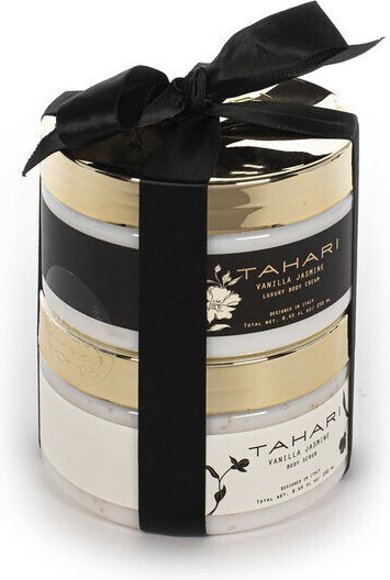 Tri-Coastal Design Tahari Animal Print Skin Care Set for Moisturizing & Body Cleaning 2pcs