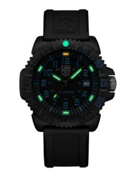 Luminox Uhr Batterie mit Kautschukarmband Luminox Uhr Batterie mit Kautschukarmband