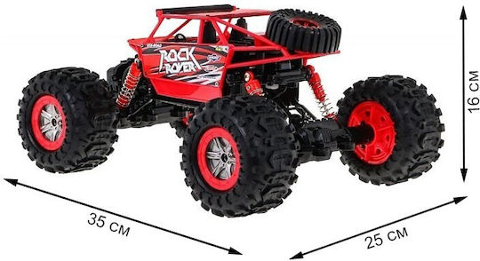 Ferngesteuertes Auto Raupenfahrzeug 4WD Rot
