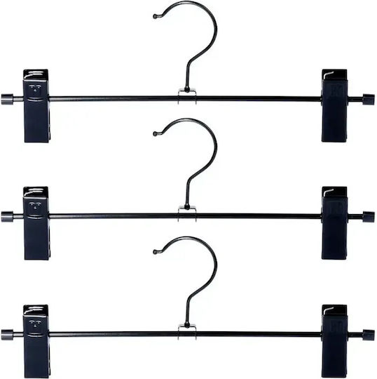 Vilde Clothes Hanger Black 569978 3pcs