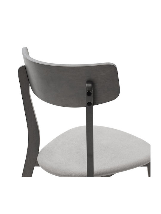 Toto Kitchen Wooden Chair Rustic Grey 45.5x51.5x77cm