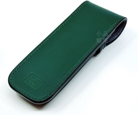 Pilot Somes Pen Green Leather Case 2 Pens Sls2-11-g 4902505643491