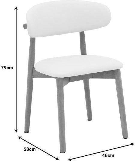 Ubene Столички Трапезария Walnut and Beige 1бр 46x58x79бр