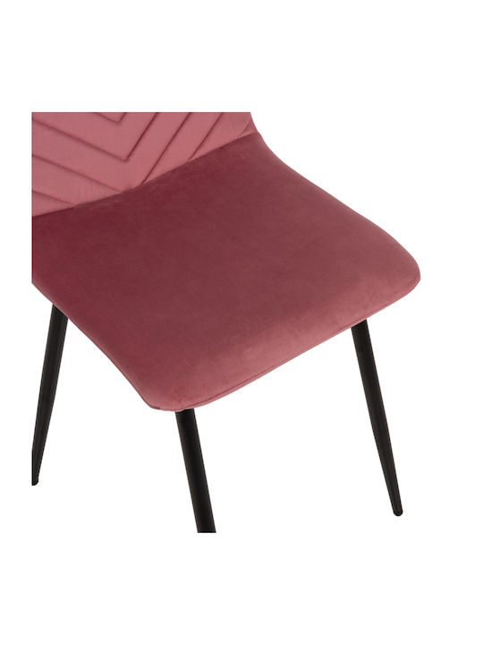 Latrell Dining Room Velvet Chair Rotten Apple 43x54x88cm