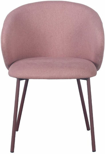 Kira Scaune Sala de mese Roz 1buc 56x56x56buc