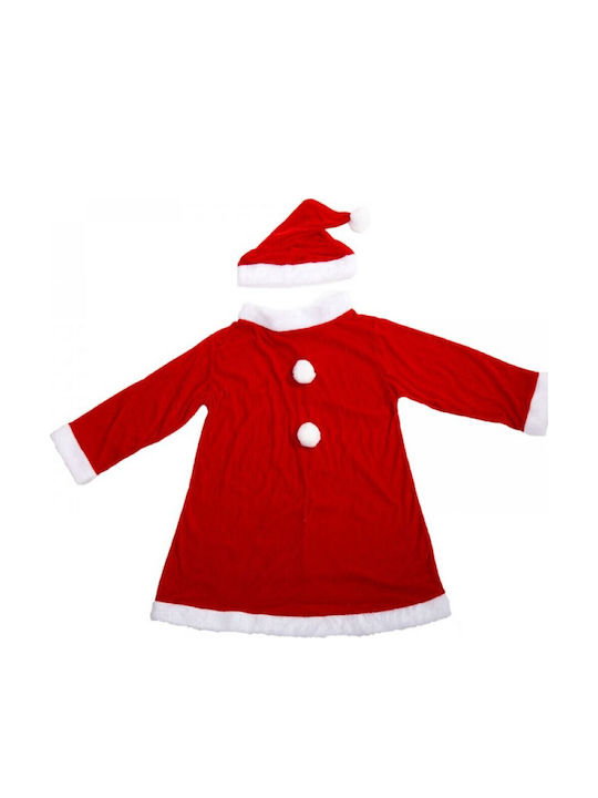 Costum de Crăciun din Catifea Moș Crăciuniță 7-9 Ani