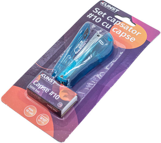 Kunst Stapler Set #10 Staples Blue